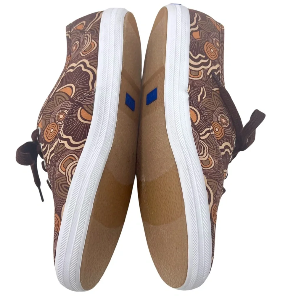 Women's Keds Champion Patterned Multi Lace Up Sneakers size 6.5 - Picture 4 of 12